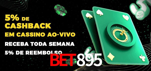 Promoções do cassino ao Vivo Bet895